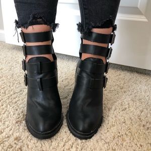 Laundry List Buckle Bootie